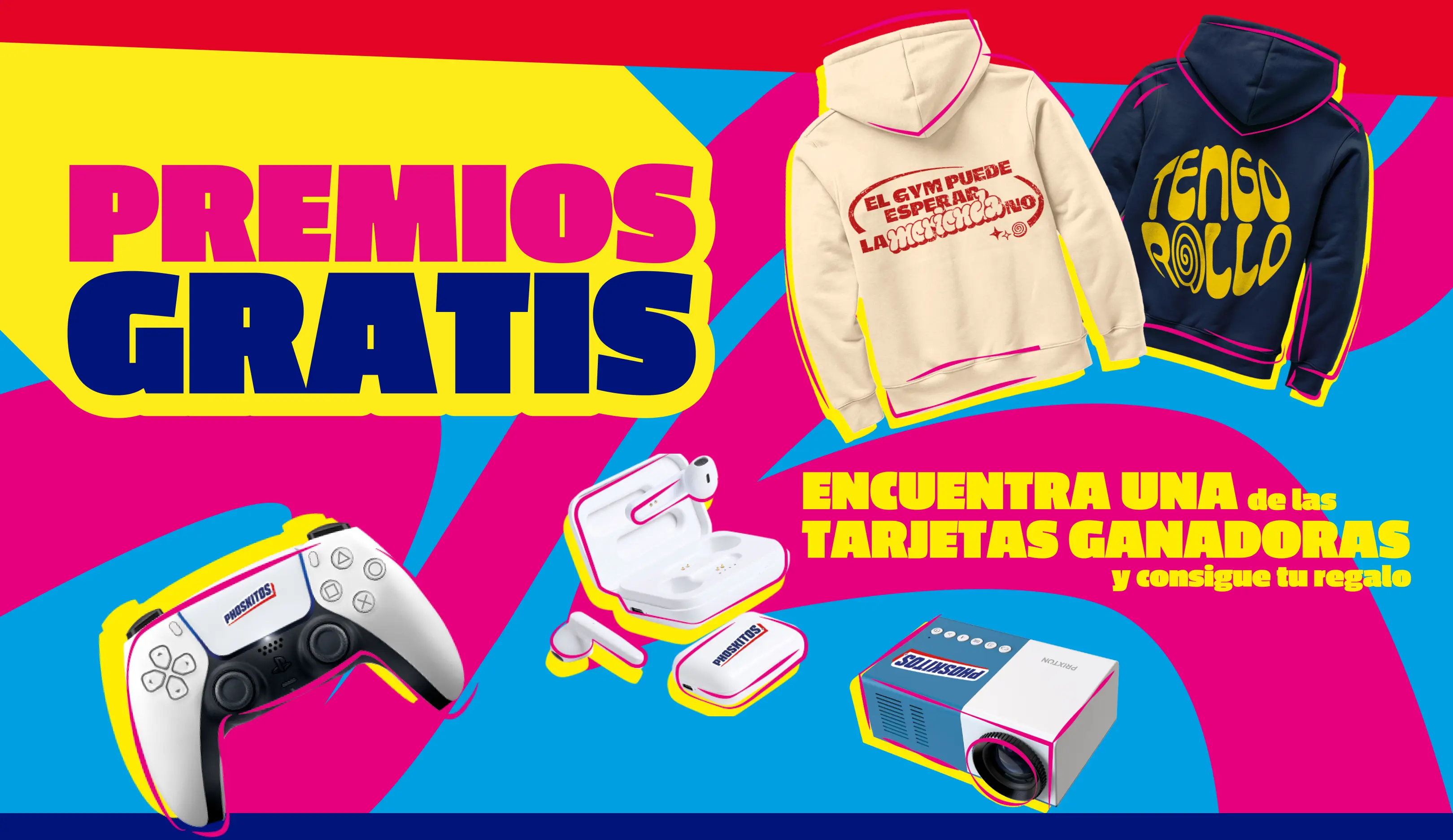 Premios gratis. Encuentra una de las tarjetas ganadoras y consigue tu regalo